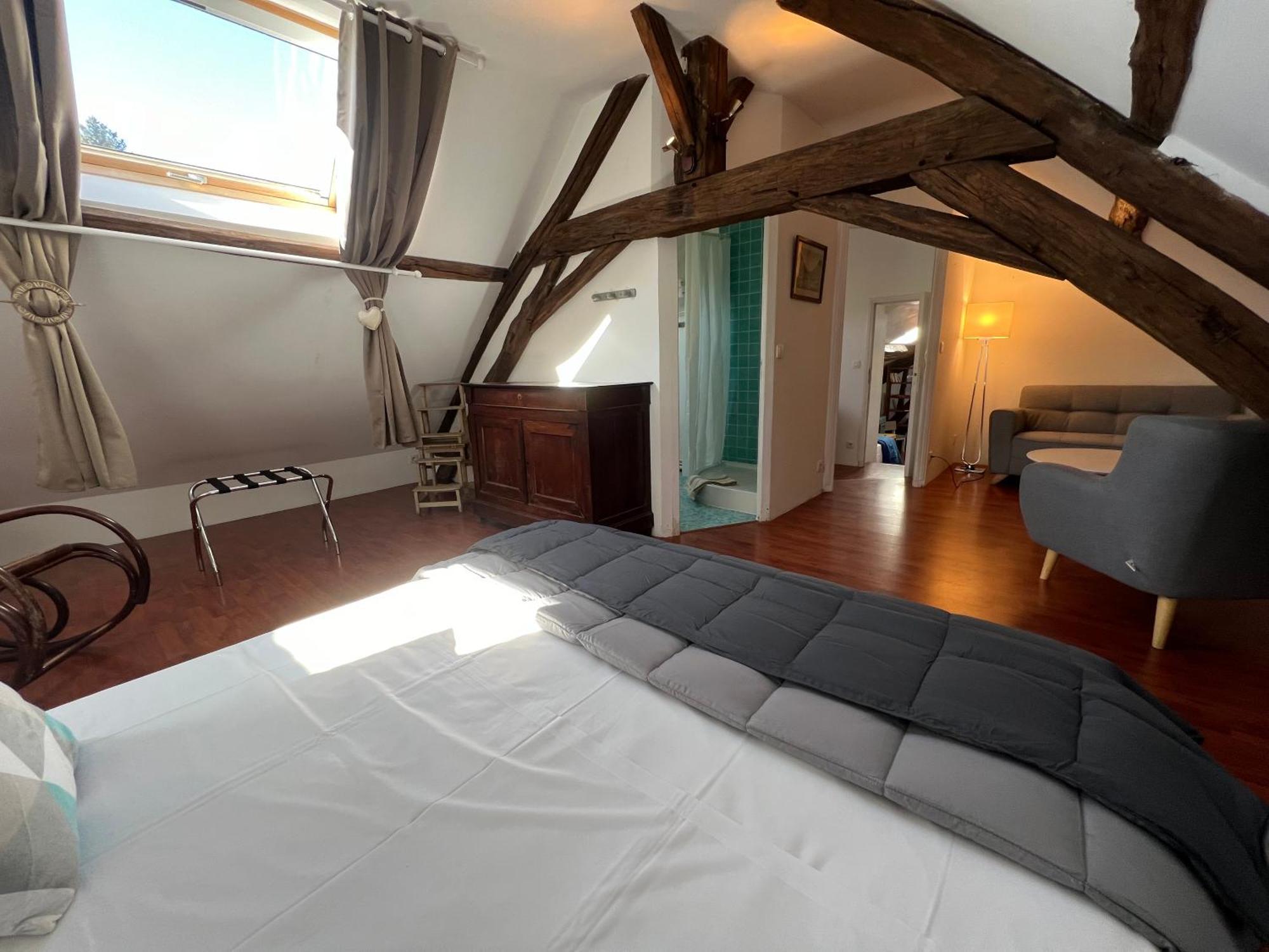 Bed and Breakfast Le Moulin De Corneil Mézilles Exterior foto